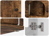 Cat House Smoked Oak 85 x 55 x 50 cm Engineered Wood 8000730