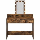 Dressing Table Brown 100 x 41 x 140 cm Engineered Wood 865176