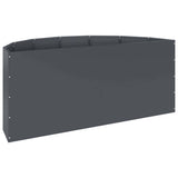 Planter Anthracite 120 x 60 x 50 cm Steel 883705