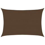Sunshade Sail 160 g/m Brown 4x6 m HDPE 311794