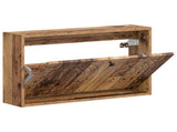 Wall-Mounted Shoe Cabinet ALKMAAR 71 x 17 x 43 cm Old Wood 896193