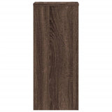 Plant Stands 2 pcs Brown Oak 30x30x70 cm Engineered wood 852930
