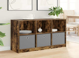 Sideboard with Drawer Smoked Oak 102 x 32 x 73.5 cm 8000520