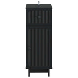 Bathroom Storage Cainet EDE Black 30 x 31 x 80 cm 895946