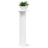Plant Stand 2 pcs White 25 x 25.5 x 100.5 cm Engineered Wood 899627