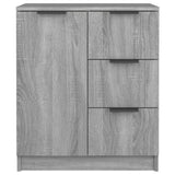 Sideboards 2 pcs Grey Sonoma 60x30x70 cm Engineered Wood 3115794