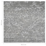 Self-adhesive Flooring Planks 55 pcs PVC 5.11 m Concrete Grey 324677