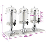 Triple Juice Dispenser Stainless Steel 3 x 8 L 50533
