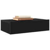 TV Cabinets with LED Lights 2 pcs Black Oak 60x35x15.5 cm 862033