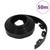 Lawn Edgings Black 5000 x 4 x 5 cm Plastic 42029838