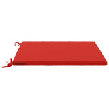 4-Piece Seat Cushions SOEST 4 pcs 100% Polyester Red 944984