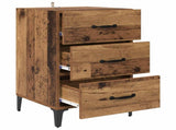 Bedside Cabinet Old Wood 40 x 40.5 x 66 cm Engineered Wood 880622