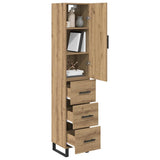 Highboard Artisan Oak 34.5 x 34 x 180 cm Engineered Wood 3415930