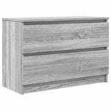 TV Cabinet Grey Sonoma 80x35x54 cm Engineered Wood 861792