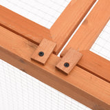Garden Animal Cage 150x100x50 cm Solid Firwood 171452