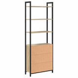 Book Cabinet Sonoma Oak 60 x 24 x 161 cm Engineered Wood 883857