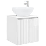 Bathroom Cabinet Set 3 pcs High Gloss White 49.5 x 44.5 x 65 cm 3405691