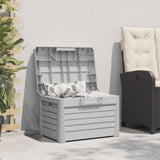 Outdoor Cushion Box Grey 73x50.5x46.5 cm Polypropylene 366601