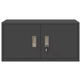 Storage Cabinet Black 80 x 40 x 40 cm Steel 891670