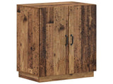 Shoe Cabinet HOORN 59.5 x 39.5 x 87 cm Engineered Wood Old Wood 897313