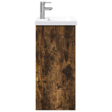 Bathroom Furniture Set Smoked Oak 61 x 40 x 84.5 cm 3404278