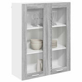 Hanging Cabinet Grey Sonoma 80 x 31 x 100 cm Engineered Wood 884399
