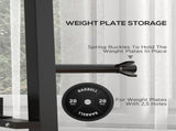 3-Tier Dumbbell Rack, Versatile Weight Rack with 4 Weight Rods for Dumbbells, Kettlebells and Plates T3398P349242