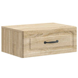 Wall-Mounted Bedside Cabinet 2 pcs Sonoma Oak 49 x 34.5 x 20 cm 899300