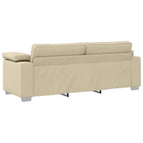 Sofa 3 pcs Cream Fabric 3324665