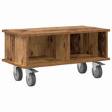 TV Stand Old Wood 68.5 x 35 x 35 cm Engineered Wood 891046