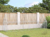 Chicken Cage Silver 100x100x190 cm Galvanised Steel 172549