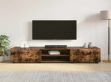 Wooden Cabinet Smoked Oak 150 x 39 x 30 cm Engineered Wood 880236