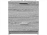 Sink Cabinet Grey Sonoma 40x37x59 cm Engineered Wood 848106