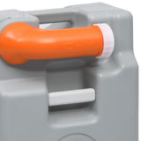 Wheeled Water Tank for Camping 25 L Grey 30135