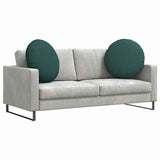 Seat Cushions 2 pcs Dark Green 80 x 29 cm Fabric 42014236