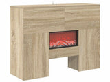 Electric Fireplace Sonoma 75 x 24.5 x 75 cm Engineered wood 8020770