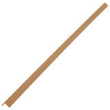 5 pcs Decking Angle Trims WPC 170 cm Teak Colour 45021