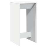 Bar Table White 51x50x103.5 cm Engineered Wood 854418