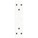 Coffee Table Legs V-Shape 2 pcs White 28x cm Steel 4012621