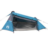 Camping Tent Tunnel 2-Person Blue Waterproof 94613