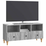 TV Cabinet Grey Sonoma 102 x 34.5 x 50 cm Engineered Wood 894221