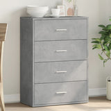 Sideboard Concrete Grey 60x31x84 cm Engineered Wood 840502