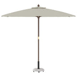 Parasol Base 21kg Light Grey Concrete Round 42007324