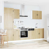 7 Piece Kitchen Cabinet Set Porto Sonoma Oak Engineered Wood 3314784