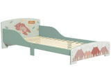 Toddler Bed Frame, Kids Bedroom Furniture for Ages 3-6 Years, Green T3398P347982