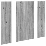 Wall-Mounted Coat Rack with Mirror Grey Sonoma 96 x 1.5 x 90 cm 874536