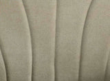 Upholstered Accent Chair with Rolled Arms and Wood Legs, Armchair for Living Room Bedroom, Beige T3398P329554