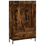 Highboard Smoked Oak 69.5x31x115 cm Engineered Wood 830337