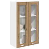 Hanging Cabinet Artisan Oak 60 x 31 x 100 cm Engineered Wood 884393
