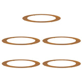 suitable for Flat Tree Rings 5 pcs Brown 90 / 120 cm 873731